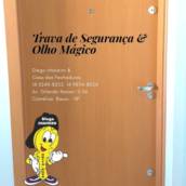Trava de Segurança e Olho mágico