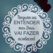 Placa com Moldura Provençal