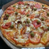 Pizza de Bacon