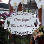 Plaquinha para Casamento