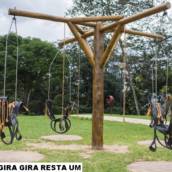 7 - Playgrounds De Troncos Rústicos