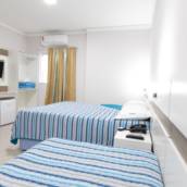 Apartamento Triplo em Hotel no centro de Foz