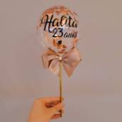 Topo de bolo de balão