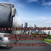 Excursão para Compras em São Paulo toda quarta e sábado!