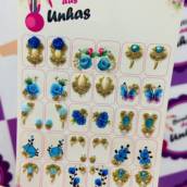 Joias luxo Decoração de Unhas