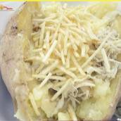 Batata Recheada de Frango