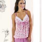 BABYDOLL ALÇA COM BORDADO INGLÊS
