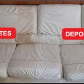 Limpeza e Hidratação de Sofás de Couro