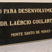 Placa Bronze Fundido