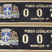 Placas de Bronze Fundido