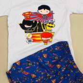 Conjunto Super-Heróis 