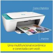 Impressora Multifuncional HP DeskJet Ink 2676 - Jato de Tinta Colorida Wi-Fi USB