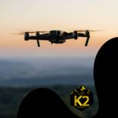 Gravação com drone
