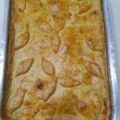 Torta de frango com requeijão