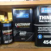 Verniz Pu alto sólidos 8937 catálise 2:1 + diluição de 10 a 20% de Thinner 454