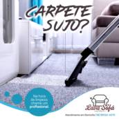 Higienização de carpete