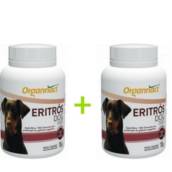 2 X Eritrós Dog Tabs 18 G Organnact 18g