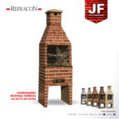 Churrasqueira Rev. VERMELHA / BRANCA / MESCLADA 74cm - REFRACON [Sob Encomenda]