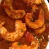  Camarão com molho picante