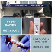 Teste rápido para Covid-19 - Promoção 