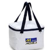 Bolsa térmica em PVC, dim. 19x25x19cm – cap. cúbica 09 litros