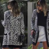 Casaco Animal Print