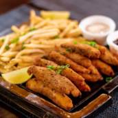 Porção de Chicken and Chips