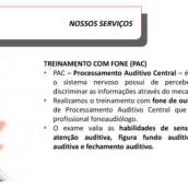 Treinamento com Fone (PAC)