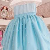 Vestido Tiffany em Tule Pearl 
