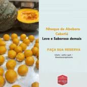 Nhoque de Abobora Cabotiá