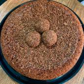 Bolo Piscina de Brigadeiro Gourmet