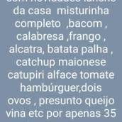 Lanche da Casa