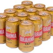 CERVEJA BRAHMA CHOPP ZERO LATA 350ML CAIXA