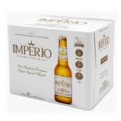 CERVEJA IMPÉRIO GOLD GARRAFA 210ML CAIXA COM 12 UNIDADES