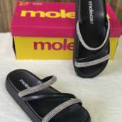 Papete Moleca feminina adulta 