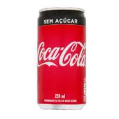REFRIGERANTE COCA COLA MINI 220ML ZERO