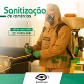 Sanitização de Comércios