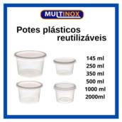 Potes Plásticos Reutilizáveis