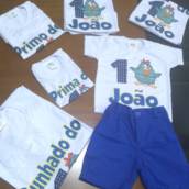 Camisetas para Aniversário 