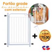 Portão Grade de Proteção com extensor 