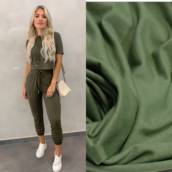 Tecido viscose verde militar em Bauru 