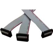 Cabo Flat 16 Vias Awg 28 Peça 15 Cm Pack Com 10 Pçs