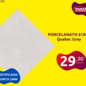 Porcelanato 61x61 - Quebec Grey
