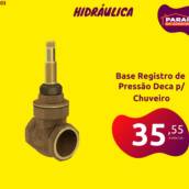 Base Registro de Pressão Deca para Chuveiro