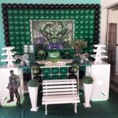 Decoração do Hulk