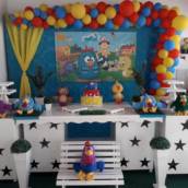 Decoração  Galinha Pintadinha