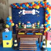Decoração da Patrulha Canina