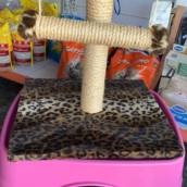 Arranhador para gato.