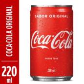 Coca-cola 220ml R$2,20