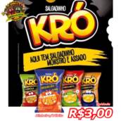 Salgadinho KRÓ R$3,00 Unidade
